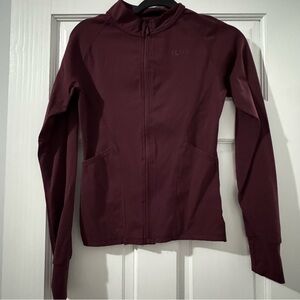 Ilus Label Confidence Full Length Jacket - Bordeaux